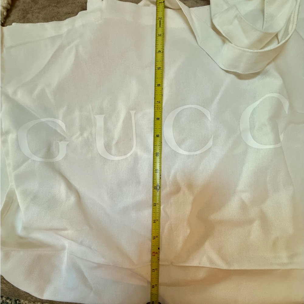 NEW! ❤️Gucci❤️ Cotton Tote - Picture 4 of 5